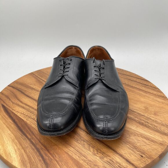 Allen Edmonds LaSalla Oxfords Mens 11.5 D Black Leather Dress Shoes USA main image 4